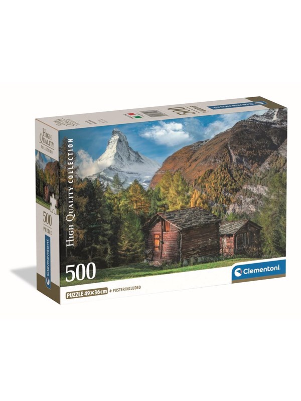 Clementoni Jigsaw Puzzle Charming Matterhorn 500 pcs. Golv