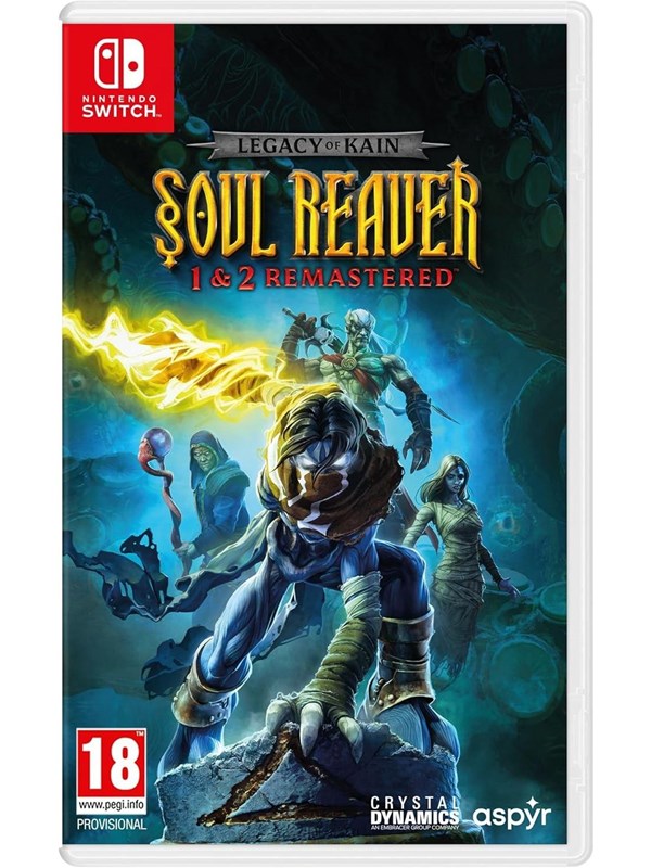 Legacy of Kain: Soul Reaver 1 & 2 Remastered - Nintendo Switch - Action / äventyr