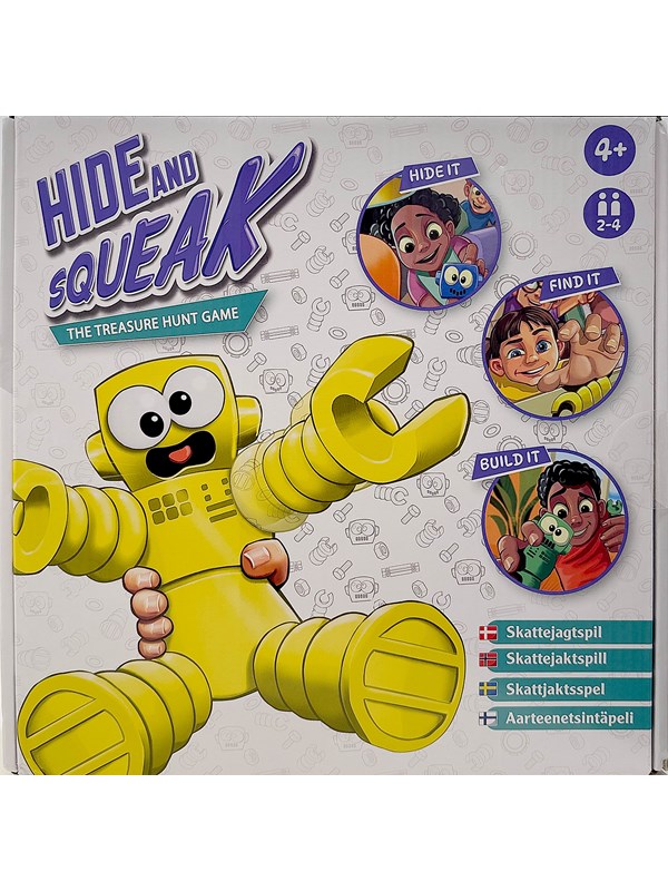 Liniex Hide and Squeak Robot game - Köp för SEK 140 - Spara 39%