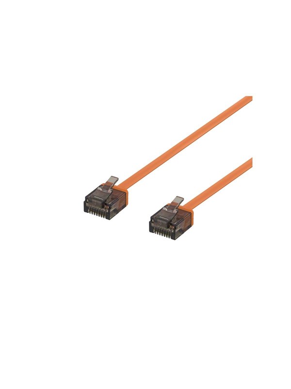 Deltaco patch cable - 1 m - orange - Orange - 1m