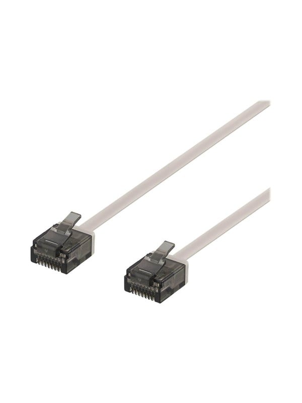 Deltaco patch cable - 3 m - grey - Grå - 3m