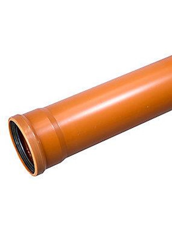 Wavin PVC sewer pipe 110X2000mm SN8 EN1401