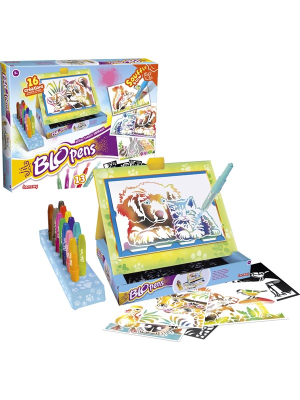 Blopens Kreativ workshop med djurmotiv