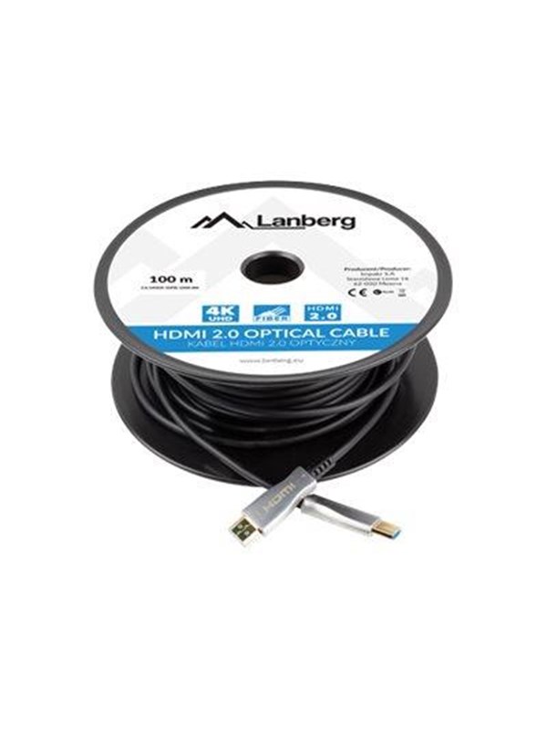 Lanberg HDMI cable with Ethernet - 100 m