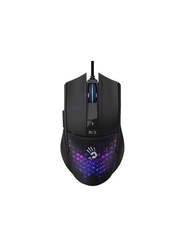 A4Tech Bloody L65 MAX - Mouse - 7 knappar - Svart
