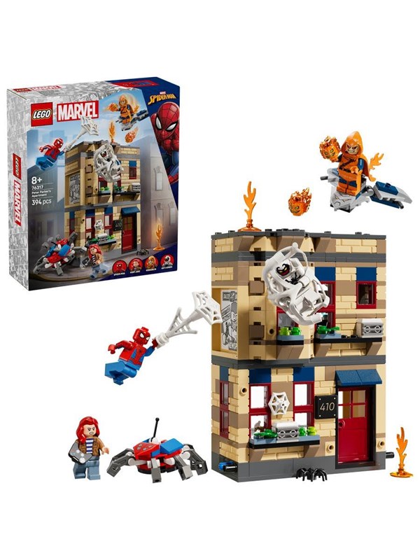 LEGO Super Heroes 76317 Peter Parkers lägenhet