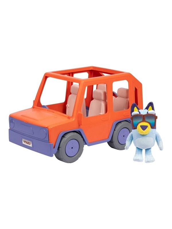 Bluey Big Heeler Car 4WD with plush