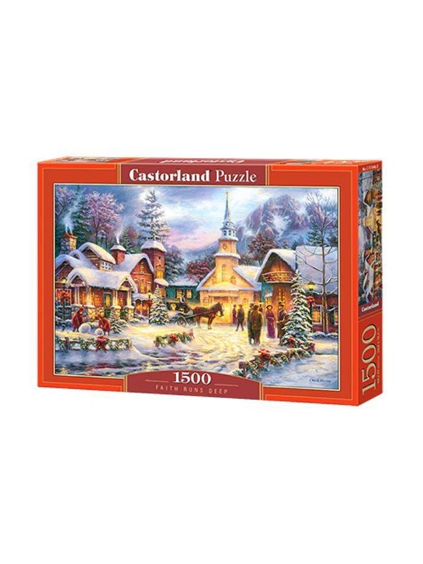 Castorland Jul i bjerglandsby (1500)