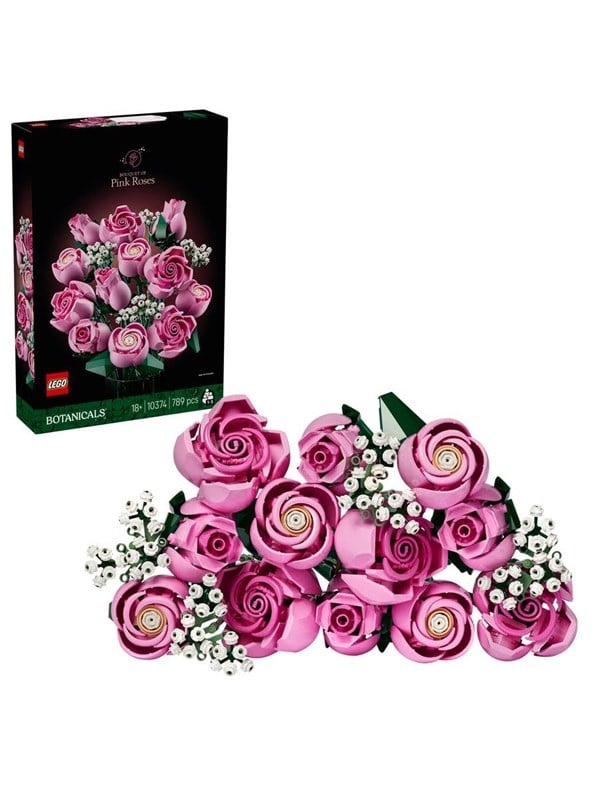 LEGO Botanicals 10374 Bukett med rosa rosor - SEK 429 - Spara 21%