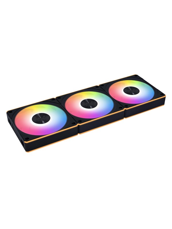 Lian Li UNI FAN CL Wireless (3-Pack) – Chassi fläkt – 120mm – Svart med RGB LED – 30 dBA
