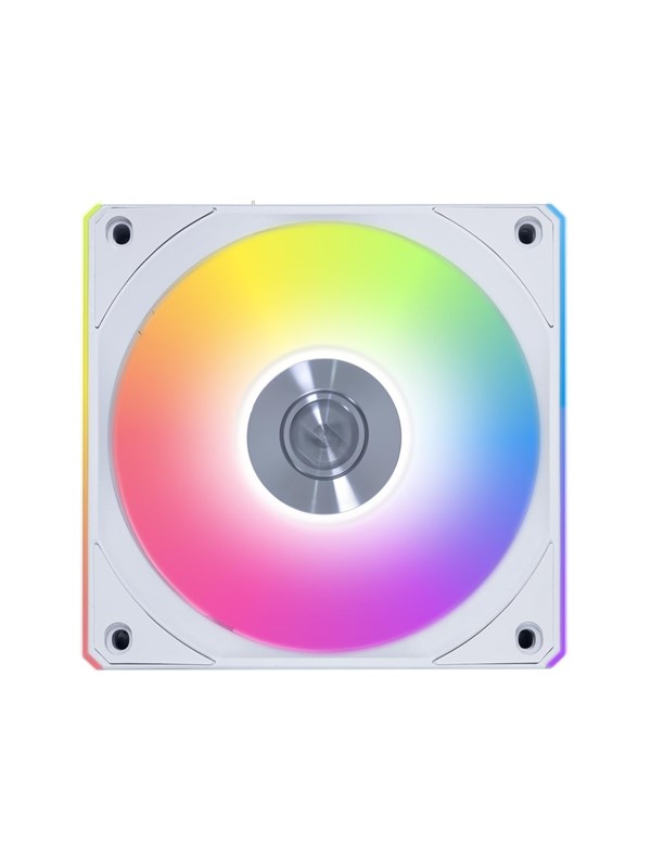Lian Li UNI FAN CL Wireless Reverse Fan - Chassi fläkt - 120mm - Vit med RGB-ljus