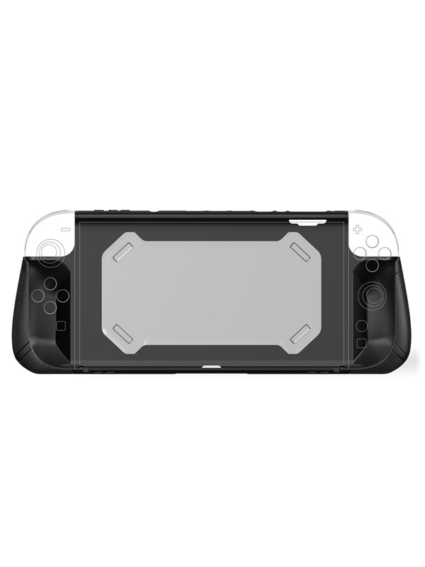 Freaks And Geeks Hard Protective Case for the Nintendo Switch 2 - Black - Miscellaneous Tillbehör till spelkonsol - Nintendo Switch 2