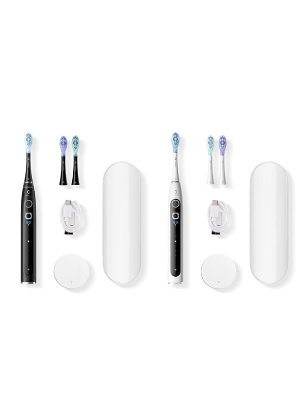 Oclean eltandborste Electric Toothbrush X Pro 20 S Duo Set White+Black