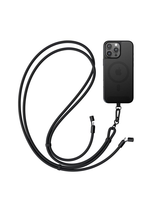 Satechi OntheGo Crossbody Lanyard Cable - Black