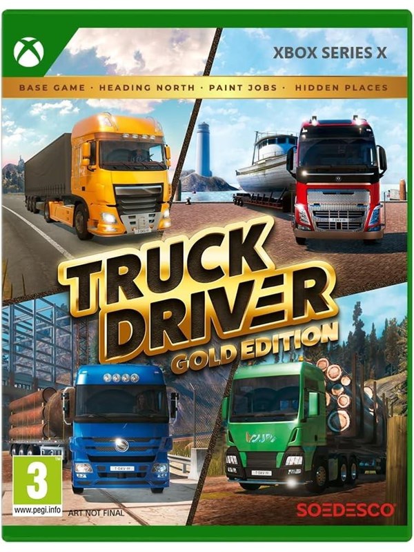 Truck Driver (Gold Edition) - Microsoft Xbox Series X - Simulator