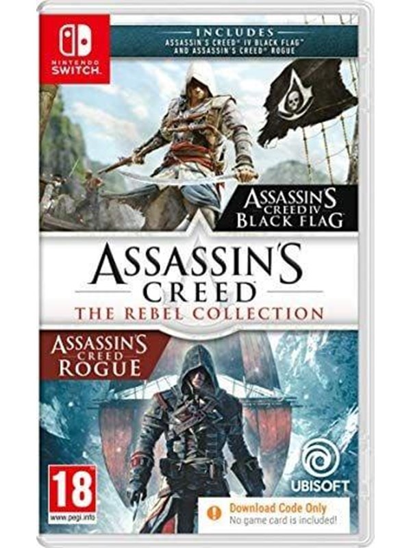 Assassins Creed Rebel Collection (Code in a Box) - Nintendo Switch - Action