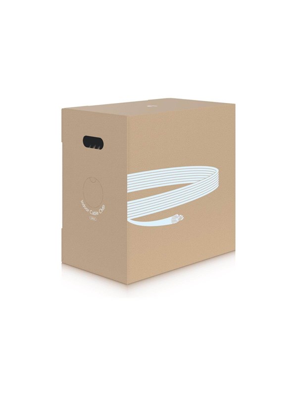 Ubiquiti UniFi bulk cable - 305 m - white - Vit - 305m