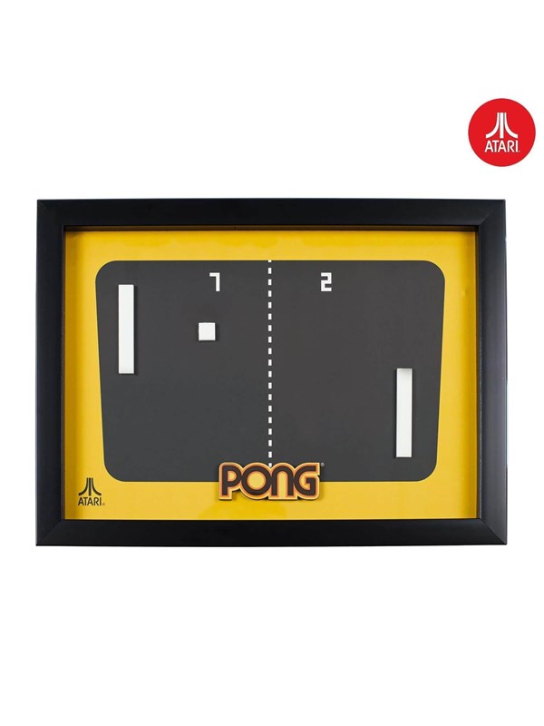 Thumbs Up! - Official Atari 3D Wall Art - Pong Collection - Bild