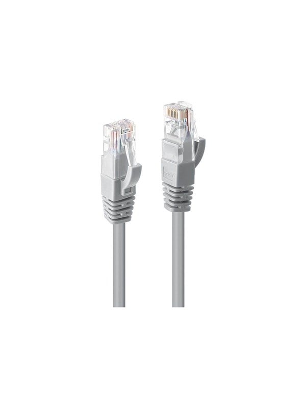 Lindy patch cable - 3 m - grey - Grå - 3m