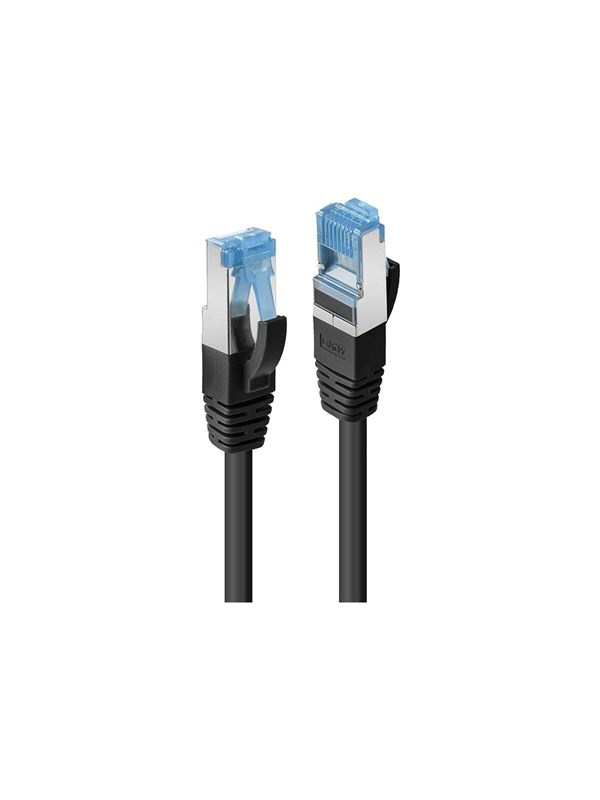 Lindy patch cable - 1 m - black - Svart - 1m