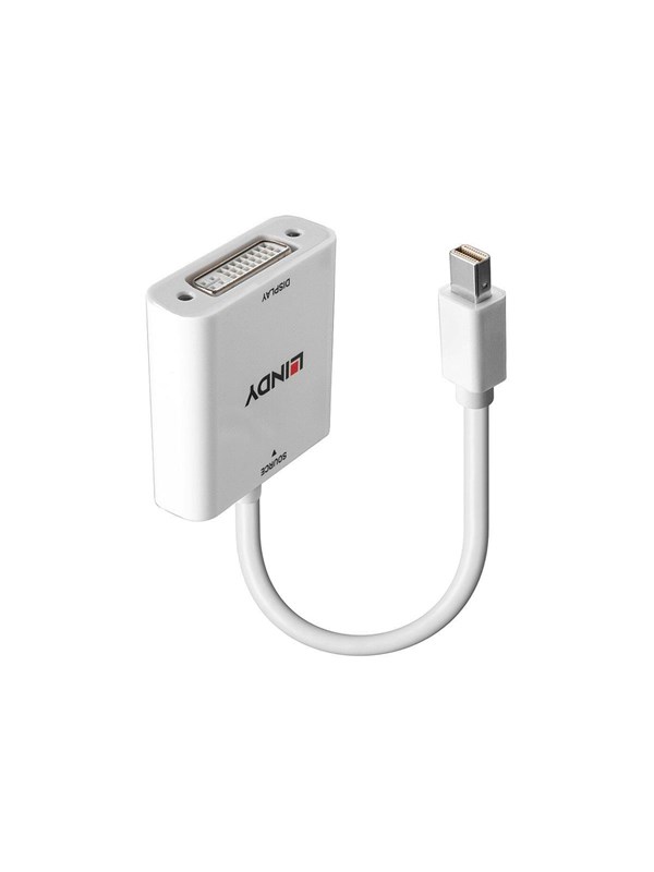 Lindy - video adapter - Mini DisplayPort to DVI - 18 cm