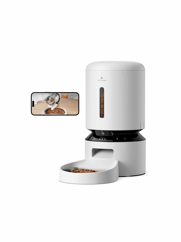 Petlibro Granary Smart Camera Feeder 5L White