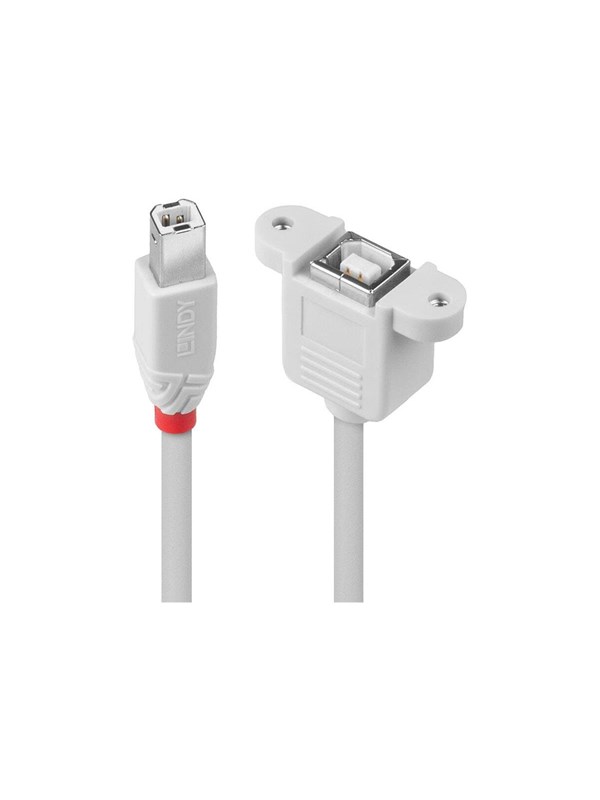 Lindy - USB extension cable - USB Type B to USB Type B - 1 m