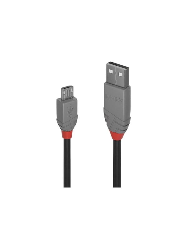 Lindy Anthra Line - USB cable - USB to Micro-USB Type B - 20 cm