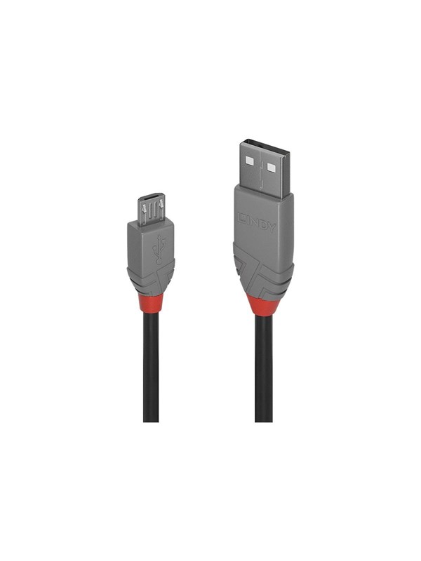 Lindy Anthra Line - USB cable - USB to Micro-USB Type B - 50 cm