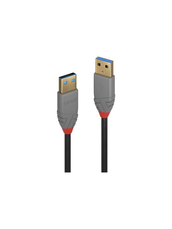 Lindy Anthra Line - USB cable - USB Type A to USB Type A - 1 m