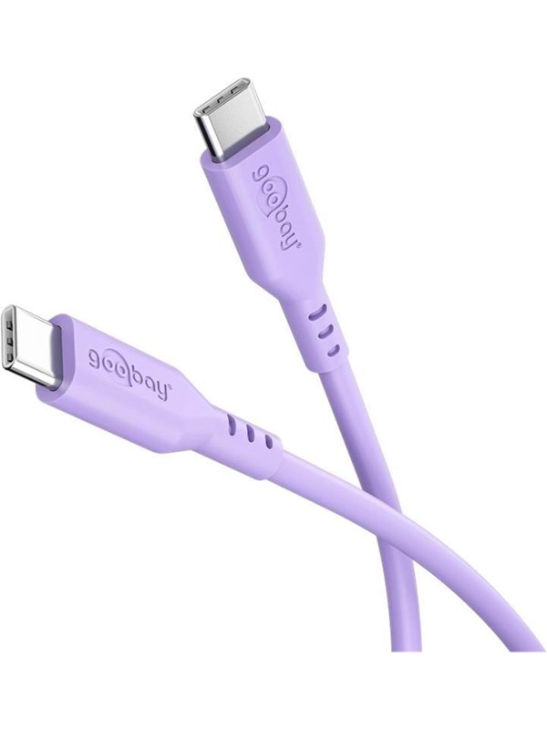 Pro USB-C <-> USB-C - PD 60W - 1.5m - Lila - USB-kabel