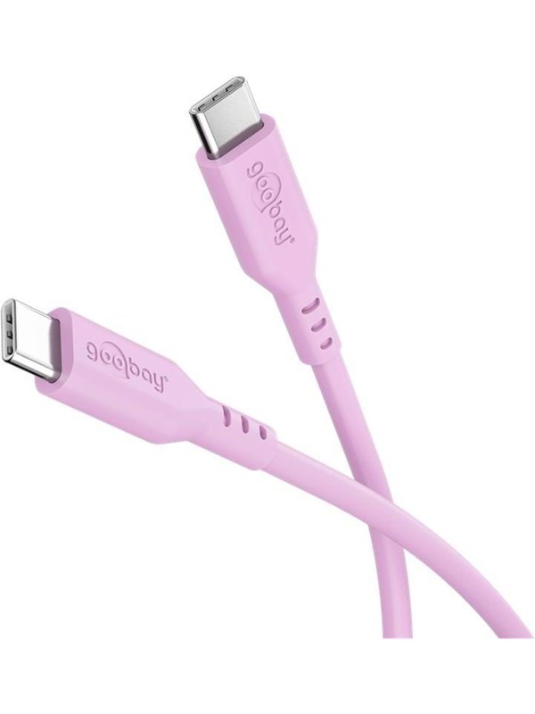 Pro USB-C <-> USB-C - PD 60W - 1.5m - Rosa - USB-kabel