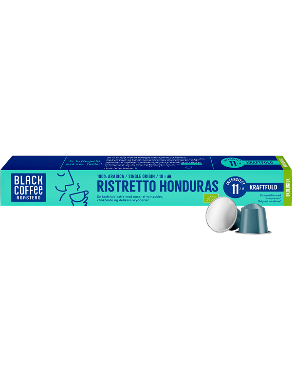 Black Coffee Roasters Ristretto Honduras Organic - 10 capsules