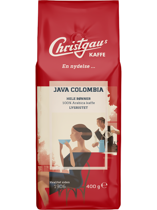Christgau Java/Colombia - Whole beans - 400g - Köp för SEK 129 - Spara 29%