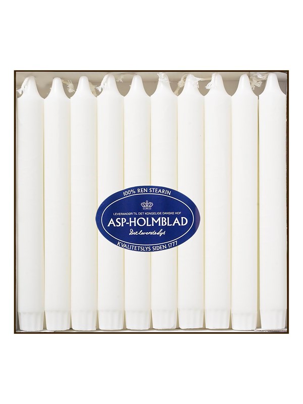 Asp-Holmblad Kronljus Vit
