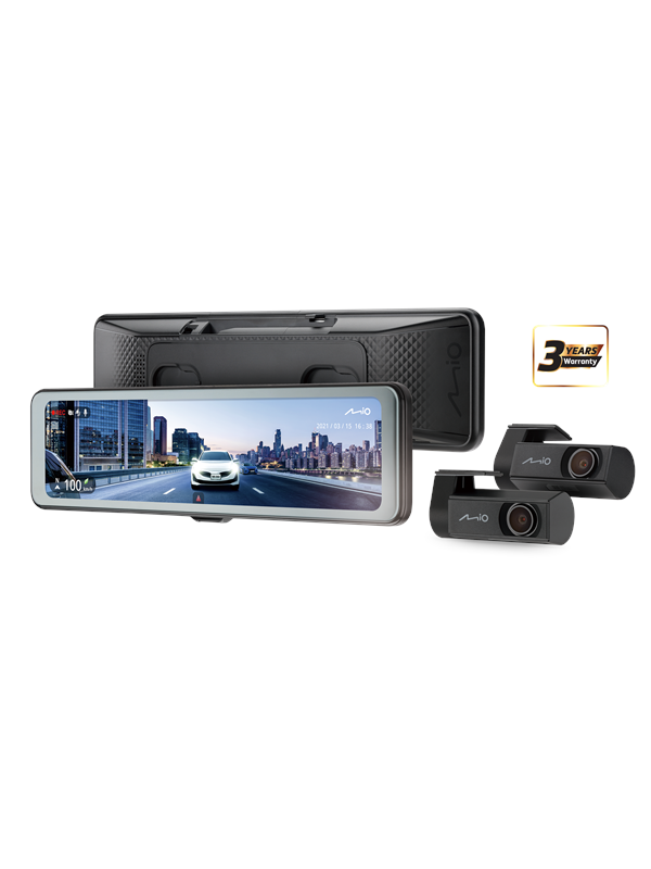Mio MiVue R860WD | 2.5K 1440P | STARVIS 2 | HDR | WiFi | GPS | OTA | Parking mode | Speedcam