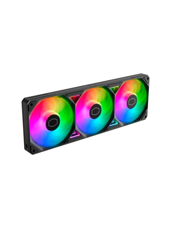 Cooler Master SickleFlow Edge 360 ARGB Fan - Black - 120mm - Svart med RGB LED