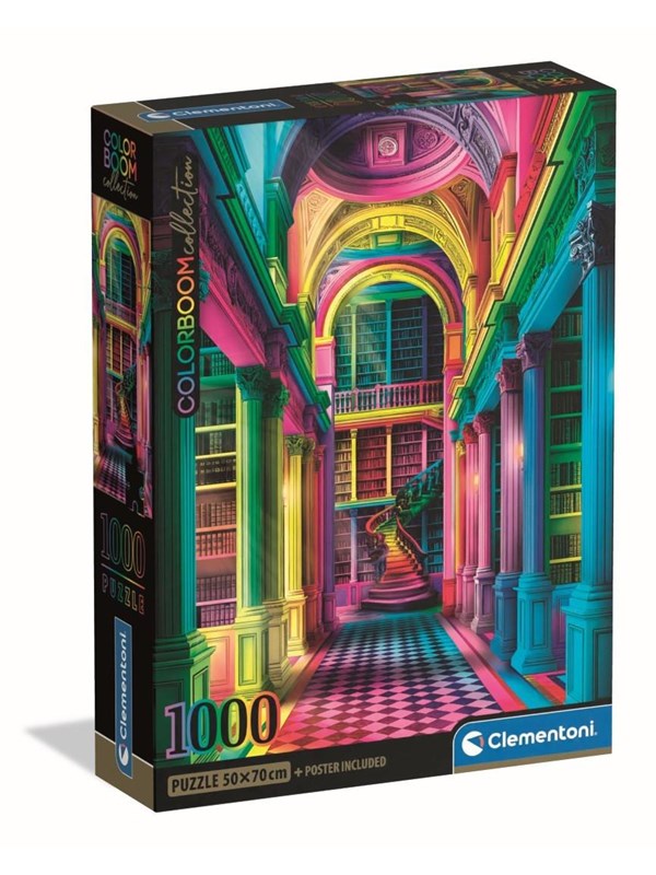 Clementoni Jigsaw Puzzle Colorboom Athenaeum 1000 pcs. Golv