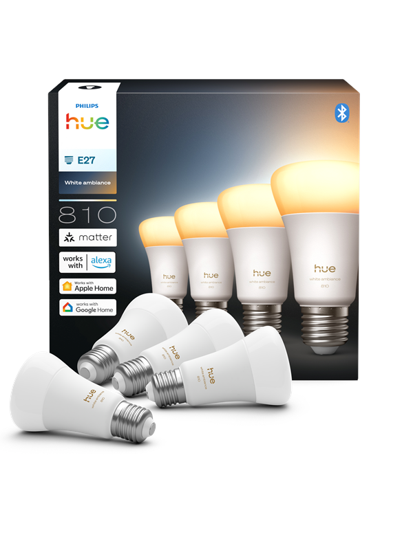 Philips A60 - E27 smart ljuskälla - 810