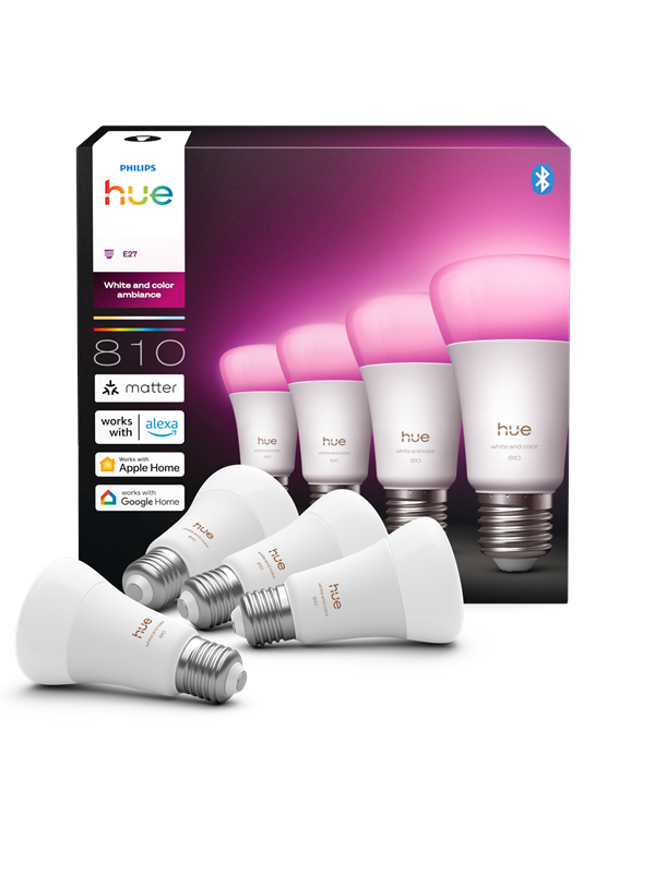Philips A60 - E27 smart ljuskälla - 810