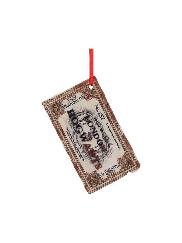 Nemesis Now - Harry Potter Hogwarts Ticket julpynt