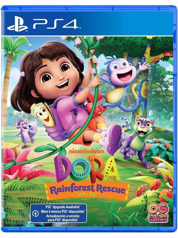 Produktfoto för Dora: Rainforest Rescue - Sony PlayStation 4 - Action / äventyr