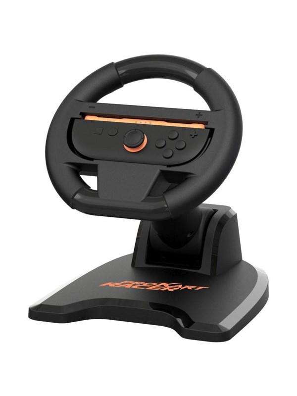 Subsonic Pro Kart Racer - Black - Wireless Wheel - Nintendo Switch 2