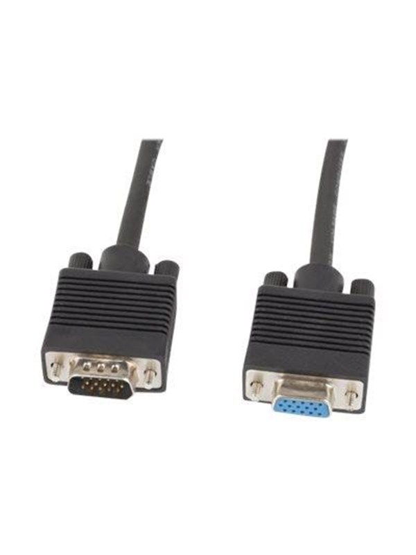 Lanberg - VGA extension cable - HD-15 (VGA) to HD-15 (VGA) - 1.8 m