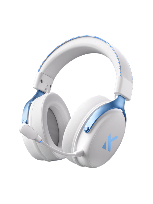 MCHOSE V9 Pro Wireless Gaming Headset Sky White