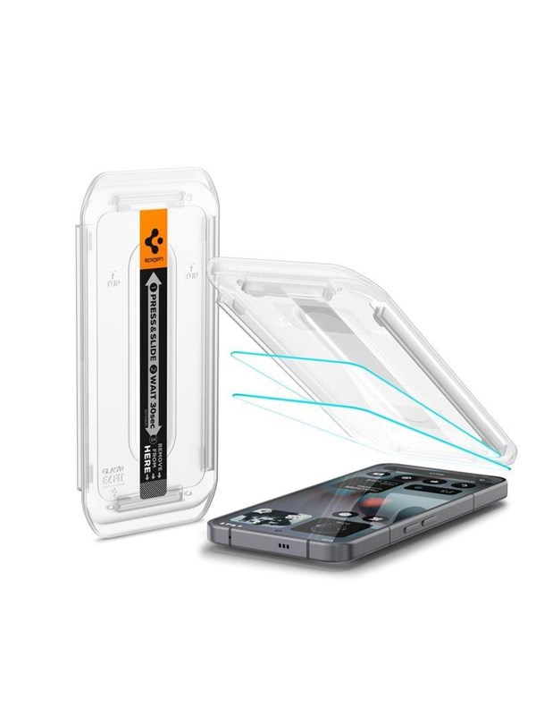 Spigen Glass tR EZ Fit 2 Pack - transparency - Nothing Phone (3)