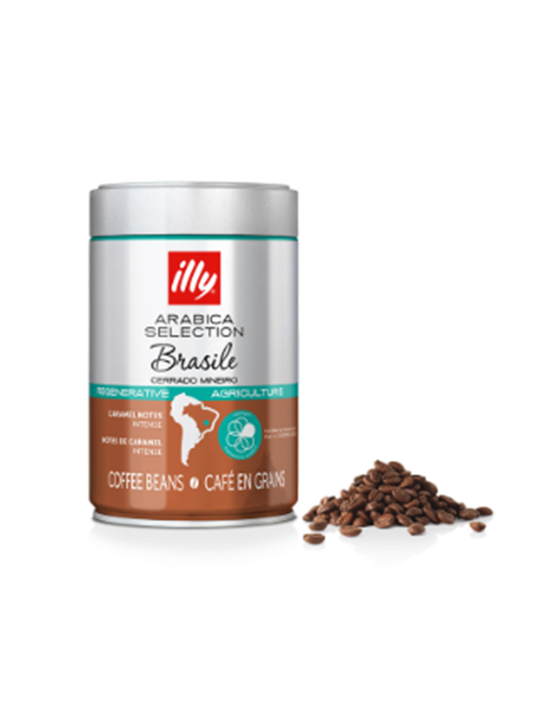 Produktfoto för Kawa ziarnista illy illy ARABICA SELECTION BRAZIL REGENERATIVE KAWA ZIARNISTA 250GR