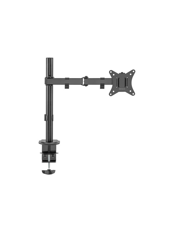 Deltaco mounting kit - adjustable arms - for LCD display - rotate tilt swivel up to 9 kg - black