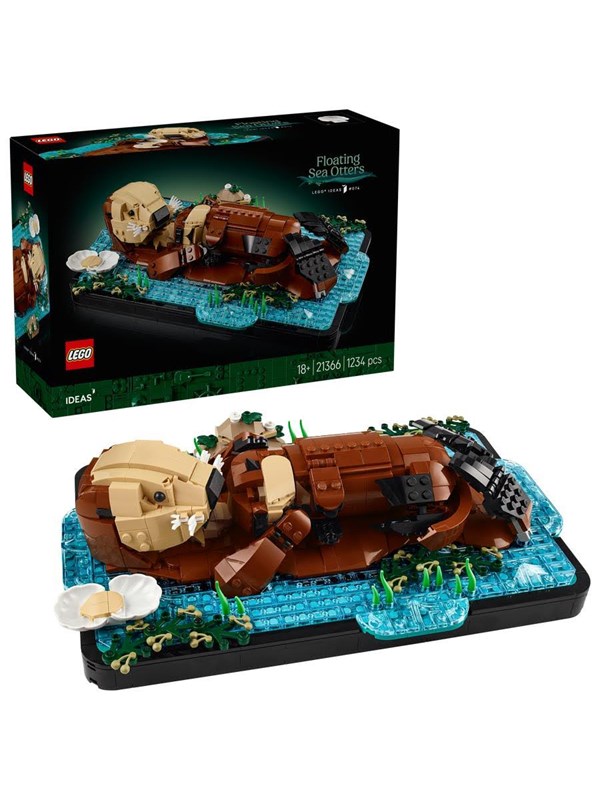 LEGO Ideas 21366 Flytande havsuttrar