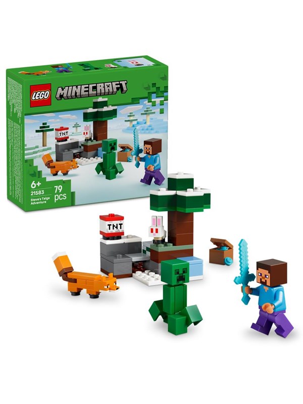LEGO Minecraft 21583 Steves taigaäventyr